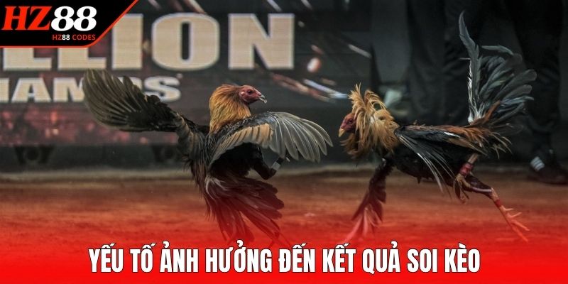 Yếu tố ảnh hưởng đến kết quả soi kèo 